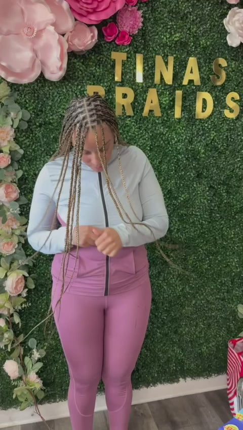 ✨ Regular Knotless Braids (Small / Medium)